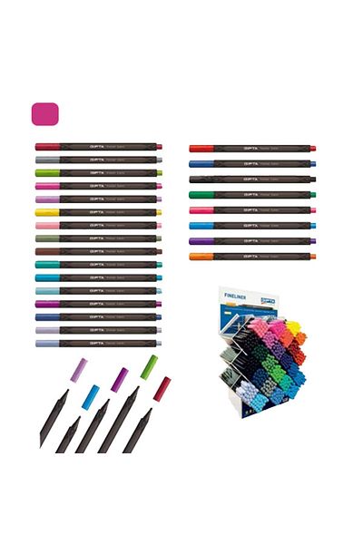 Gıpta Fineliner 0.4 Mm Triangle Pink K600026