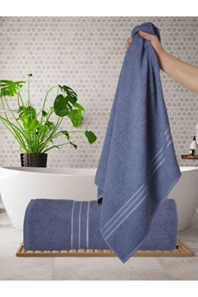 Şelale Can Екстра м'яка водопоглинаюча 90x140 антрацитова одношарова рушник для ванної кімнати