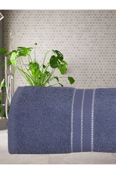 Şelale Can Extra Soft Water Absorbent 90x140 Anthracite Single Bath Towel