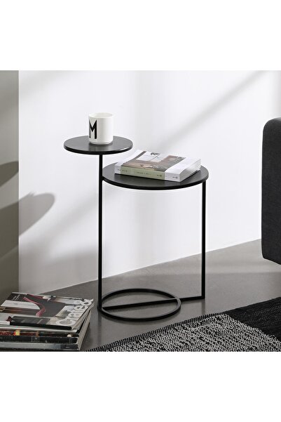 Genel Markalar Ivar Iskandinav Siyah Sehpa