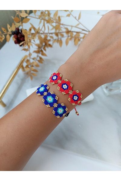 BUNİTA DESİGN Double Miyuki Bracelet Set