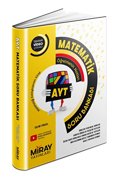 Miray Yayınları *yeni Baskı* Miray Ayt Matematik Soru Bankası