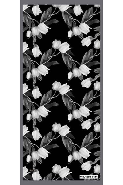 19V69 ITALIA Floral Pattern Pavia Series with Shawl Hanger and Gift Set 90x200 Cm