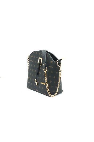 Armine Geanta Neagra 102 Model Imprimata - 24x32 Cm