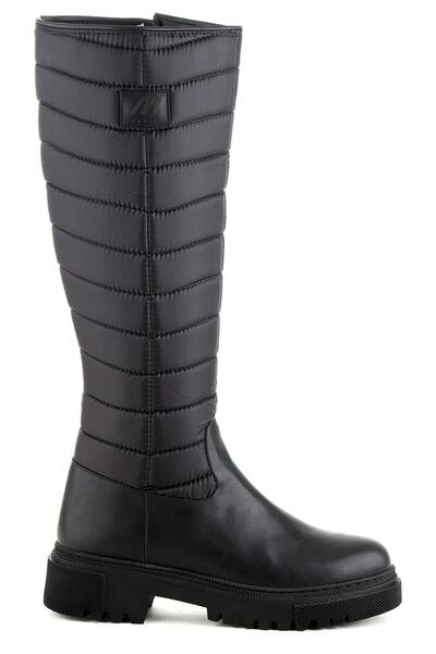 M.P. M.p Rahat Sıcak Astar Fermuarlı Uzun Kadın Bot Postal Çizme