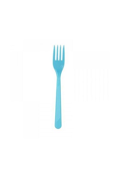 Kulist Blue Plastic Fork 25 cm