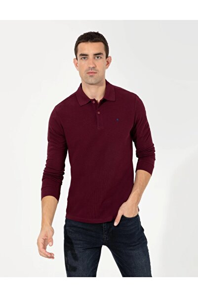 Pierre Cardin Ανδρικό φούτερ Slim Fit Polo Neck