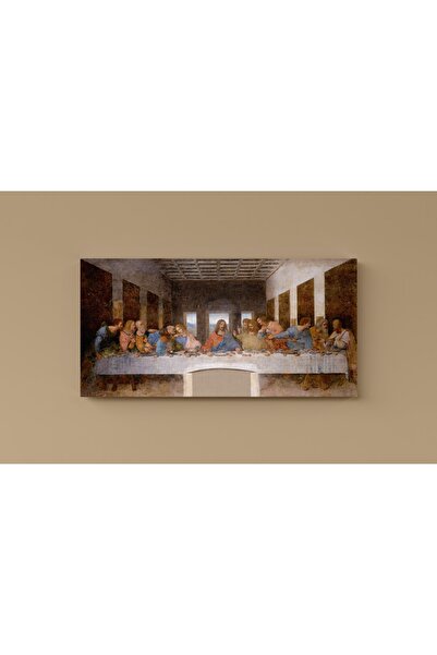 Carmen Leonardo Da Vinci - Son Akşam Yemeği Kanvas Tablo - Başyapıtlar
