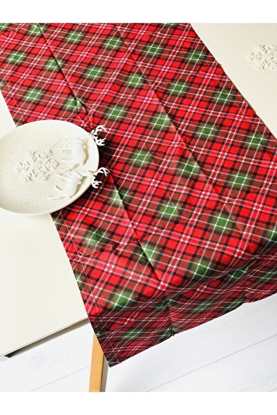 Derin Düşler زينة عيد الميلاد المطبوعة بنمط عيد الميلاد، زينة عيد الميلاد القماش القطني، 50 × 150 سم