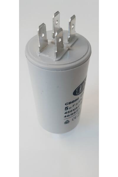 FullYedek 5 Mf Kondansatör Altus Bulaşık Makinesi Motor Kapasitörü 5 Mf 450