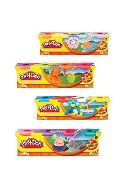Play Doh Play-doh 4'lü Oyun Hamuru 560gr A9213
