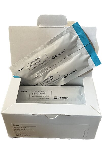 Coloplast Brava® Kayganlaştırıcı Ve Koku Giderici Deodorant 7,5 Ml X 20 Adet ( 1 Kutu ) (ostomi Torbası Için)