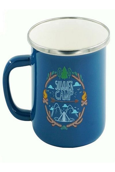 Orcamp Retro Enamel Mug Cup Adventure 330 Cc--e&donline