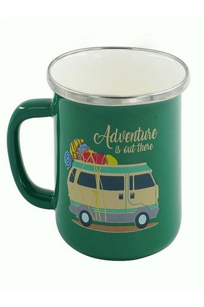 Orcamp Retro Enamel Mug Cup Adventure 330 Cc--e&donline