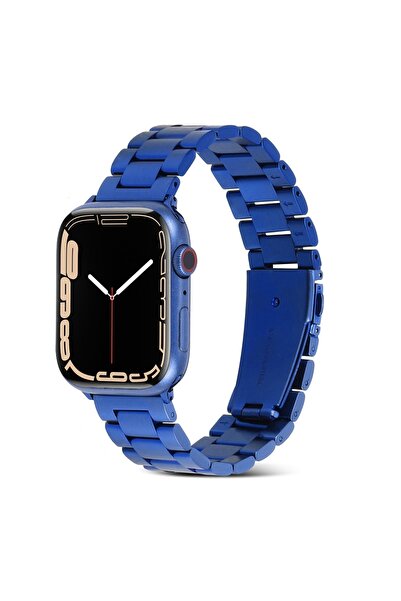 AktarMobile Watch Ultra 49 Mm Uyumlu Metal Kordon Premium Paslanmaz Çelik Kayış