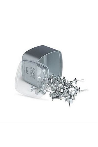 Mas Map Nail Standard Cubbie Premium Top Silver 1315-8-li-pkt