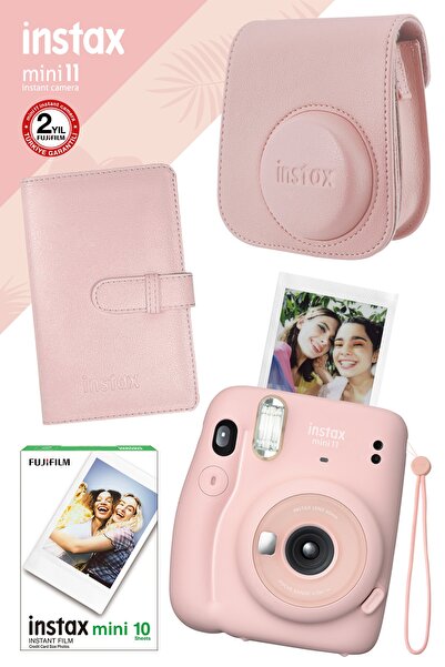 Fujifilm Instax Mini 11 Pembe Fotoğraf Makinesi Ve Hediye Seti 2