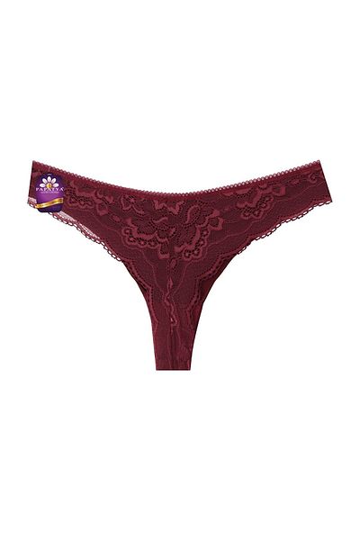 Papatya 6-Piece Lace Laser Thong