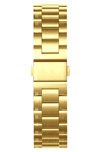 AktarMobile Watch Ultra 49 Mm Uyumlu Metal Kordon Premium Paslanmaz Çelik Kayış