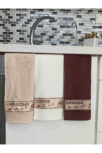 MODANTY Kitchen Towel Set 3 Pieces-- 30x50