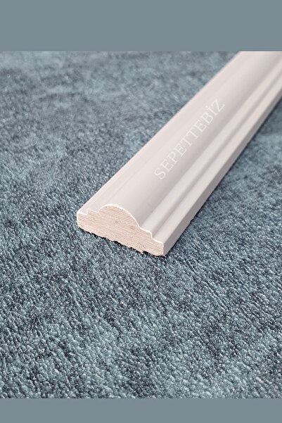 SepetteBiz Duvar Çıtası 2.5 Cm Boyanabilir 1 Boy 240 Cm (SB-2513) Duvar Süsleri