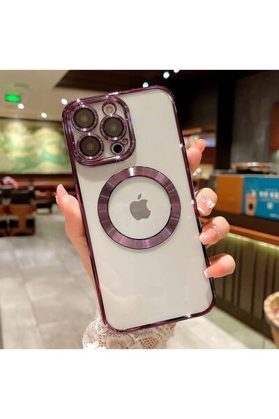 m.tk moveteck Iphone 14 Pro Max Kılıf Uyumlu Kamera Çıkıntılı Korumalı Derin ...