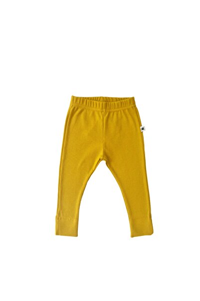 Little Yucca Organik Pamuk "simples" Legging-hardal