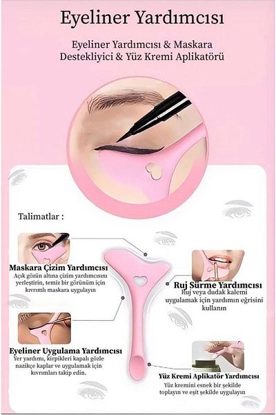 AMORFIA Eyeliner, Lipstick and Mascara Pulling Apparatus / Versatile Apparatus