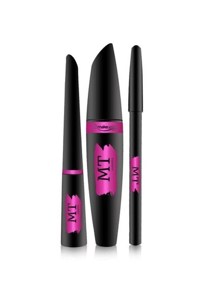 Makeuptime Rimel + Eyeliner & Eye Pencil Set 3 Pieces
