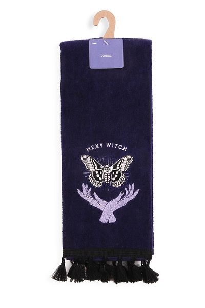Baveno 100% bumbac Seria specială 40x65 Halloween Prosop de mână din catifea cu ciucuri Prosop cadou