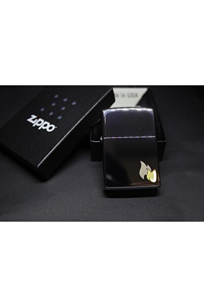 Zippo Orijinal Antrasit Kaplama Flame Design Orjinal Çakmak