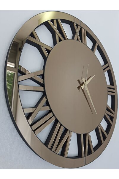 AYNA DENİZİ Future Roma Bronze Model Bronz Renk 70 Cm Dekoratif Aynalı Duvar ...