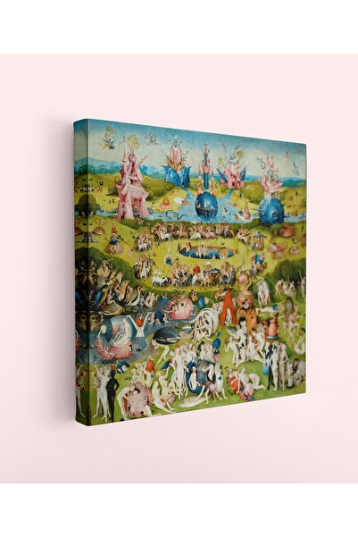 Carmen Hieronymus Bosch - Dünyevi Zevkler Bahçesi Kanvas Tablo - Başyapıtlar