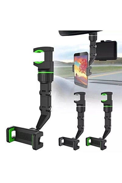 resolut Dikiz Aynası Telefon Tutucu Araç Içi Dikiz Ayna Ve Arka Koltuk Için Ayarlı Telefon Tutucu