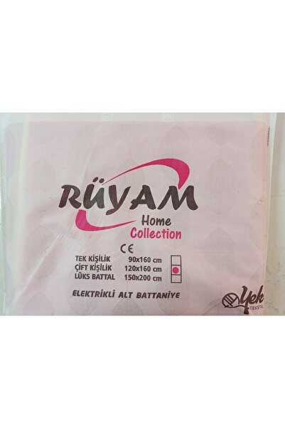 Rüyam Çift Kişilik Elektirikli Battaniye // Ebat: 120 Cm X 160 Cm Çift Kişilik