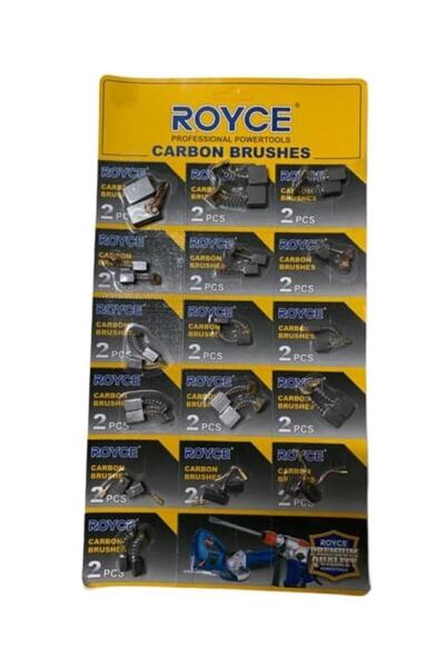 aygmax Elektrikli Aletler Yedek Kömür Hilti Matkap Taşlama 16 Set