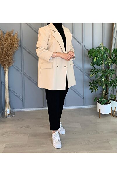 Hotfashion Premium Kalite Kısa Kaşe Kaban