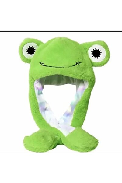 gökhanbijuteri Капелюх із вухами, що рухаються, у вигляді жаби