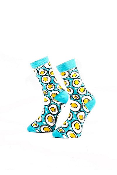 Ozy Fashion Дамски чорапи с шарка на яйца