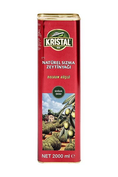 Bizim Kristal Naturell Sızma Zeytinyağı 2lt