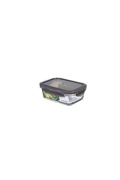Lock & Lock Locknlock Euro Quadrangle 630 ml Gray Oven and Storage Container