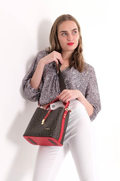 Just Polo مجموعة محفظة حقيبة من سلسلة خاصة بنمط الطباعة 2055-gd-10