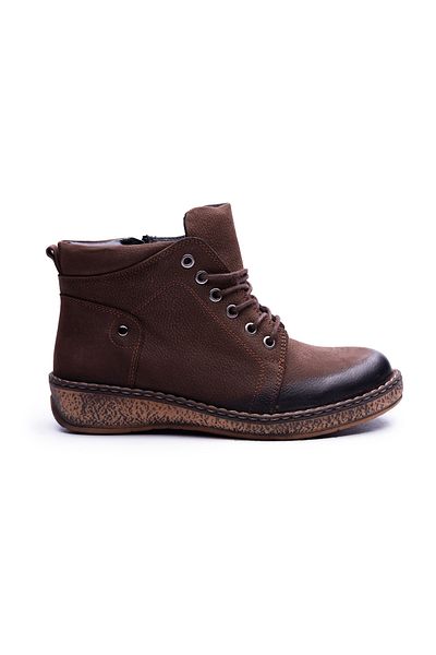 Bulldozer 230603   Καφέ Γυναικείες Μπότες Nubuck