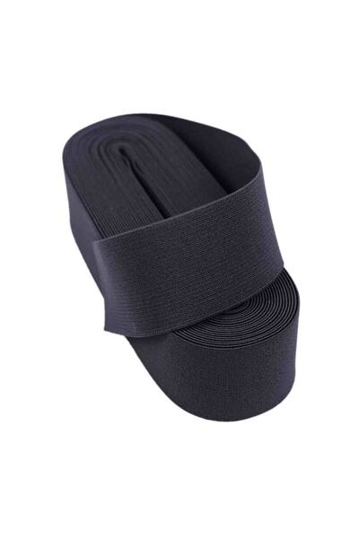 Hayal Sepeti Rubber Black 5cm Wide Waist 3m Shorts, Legs, Arms and Johns Rubber 1 Pack 3 Mt