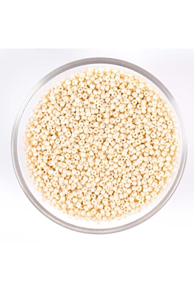 yfhobi 50 Gram - Küçük Boy Mat Kum Boncuğu, 1.5 Mm, Takı Yapım Boncuğu, Inci ...