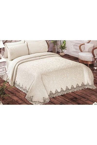 bursa çeyiz French Lace 6 Piece Blanket Set