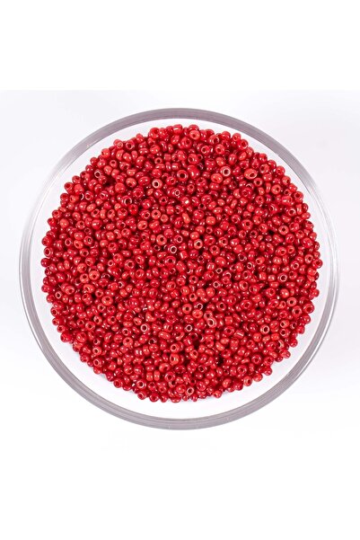 yfhobi 50 Gram - Küçük Boy Mat Kum Boncuğu, 1.5 Mm, Takı Yapım Boncuğu, Kirem...