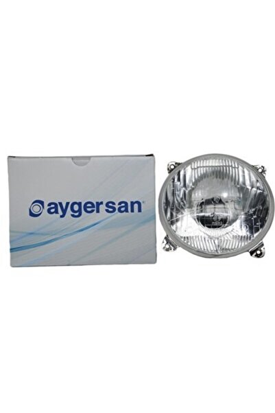 AYGERSAN Massey Ferguson 135-240-255t-285-265Uyumlu  Ön Far Yuvarlak