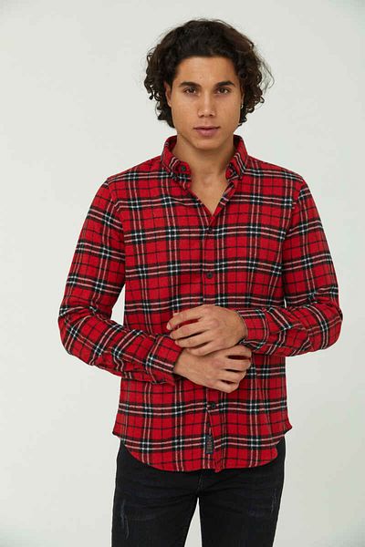 Cazador Jazz 2063 Lumberjack Shirt Red