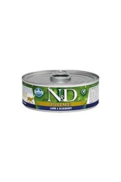 N&D Prime Tahılsız Kuzu&yaban Mersini 70gr Yaş Kedi Konservesi